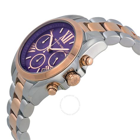 purple michael kors watch